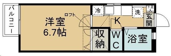 サニーサイトの物件間取画像